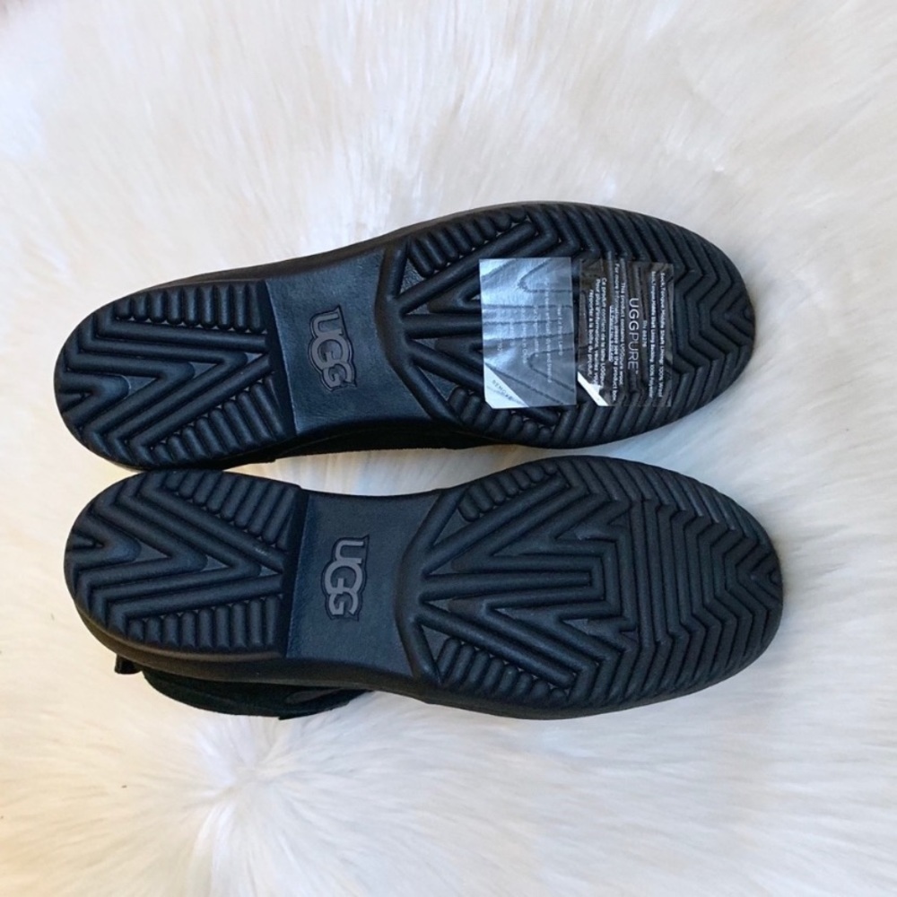 UGG Black Azaria Waterproof Duck Boots - Picture 4 of 8